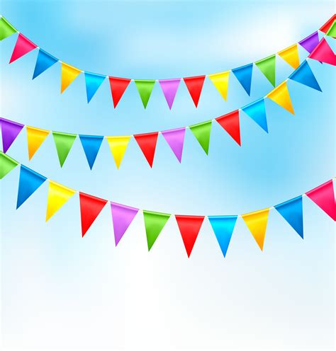 10 Metre Rainbow Bunting Flag-Kids Party Decorations | | ONE STOP KIDS ...