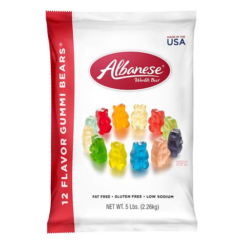 Albanese World's Best 12 Flavor Gummi Bears- Buy Online in United Arab Emirates at desertcart.ae ...