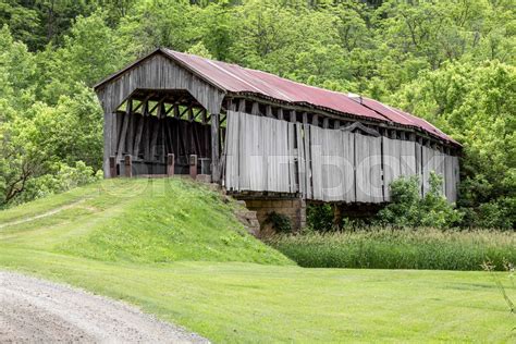 Knowlton Covered Bridge – Ohio | Stock image | Colourbox