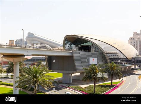 Mall of The Emirates, RTA metro station Stock Photo - Alamy