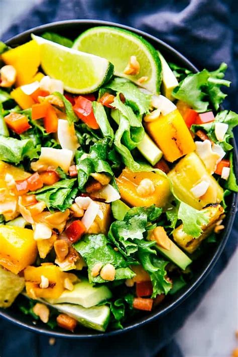 Grilled Mango and Pineapple Salad | The Recipe Critic