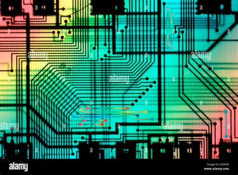 Technology circuit board Stock Photo - Alamy