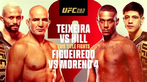 UFC 283: Teixeira vs. Hill Predictions