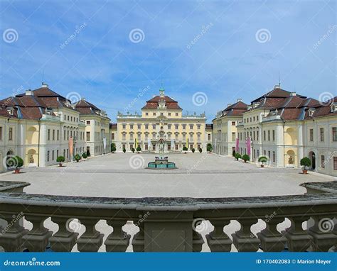 Baroque German Castle Ludwigsburg in Stuttgart in Germany Editorial Stock Photo - Image of ...