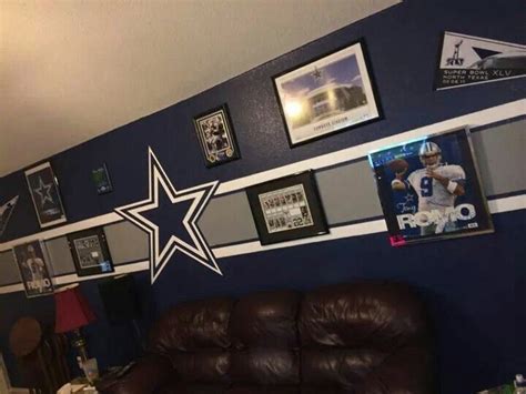 Dallas Cowboys Fans Room #ManCave | 1000 | Dallas cowboys decor, Dallas cowboys bedroom, Dallas ...