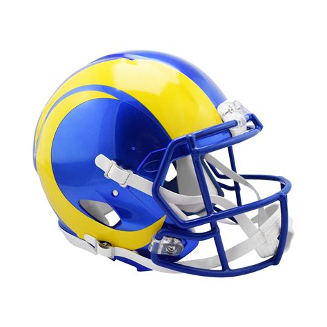 Los Angeles Rams Authentic Speed Football Helmet | Riddell – The Helmet ...