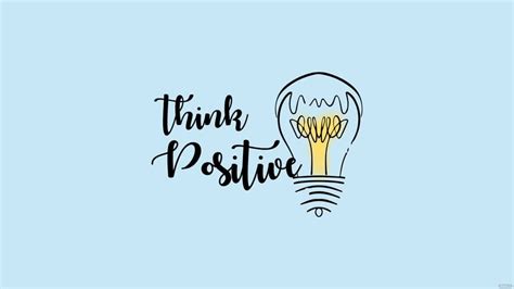 Positive Thinking Day Image Background in PSD, Illustrator, PDF, SVG, JPG, EPS, PNG - Download ...