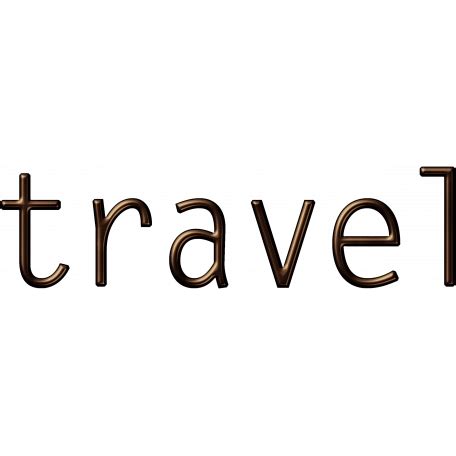 Travel Word Art graphic by Marisa Lerin | DigitalScrapbook.com Digital ...