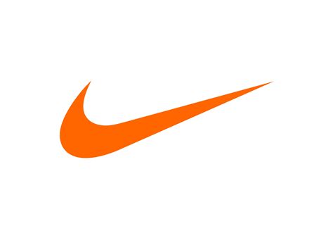 Orange Nike Logo