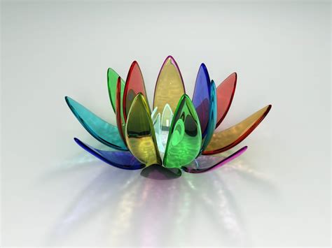 firelliwallpaper: 3d-glass-art