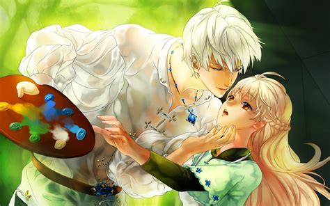 Romantic Anime Wallpapers - WallpaperSafari