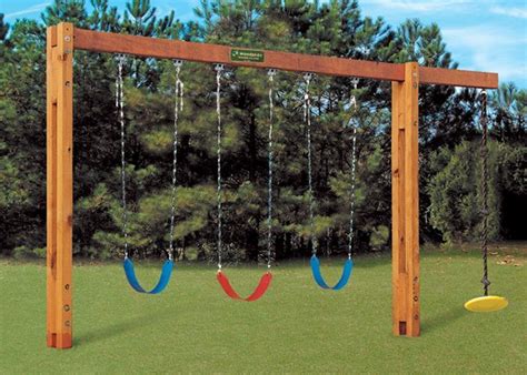 steel garden furniture | Backyard swings, Diy playground, Swing set plans