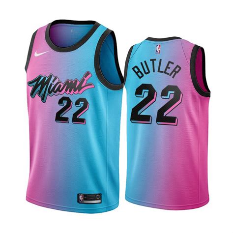 Men's / Youth Miami Heat Jimmy Butler 2021 City Jersey blue pick