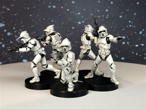 ARF Clone Trooper Squad SW Legion Compatible 38-40mm Tall - Etsy Australia