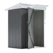 Rent to own Vineego Metal Outdoor Storage Shed 5FT x 3FT, Steel Utility Tool Shed Storage House ...