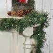 Artificial Pine Garland with Clear String Lights - Holiday Florals - Christmas and Winter ...