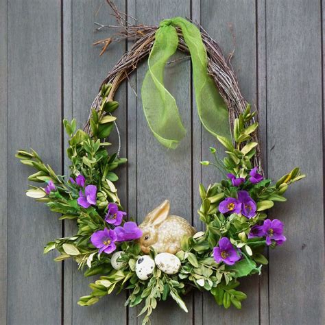 Make Your House Easter Ready With DIY Easter Wreaths - Architectures Ideas