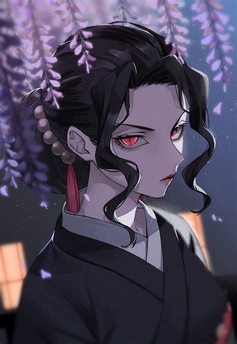 Muzan female fan-art, demon, demon slayer, kimetsu no yaiba, tamayo ...