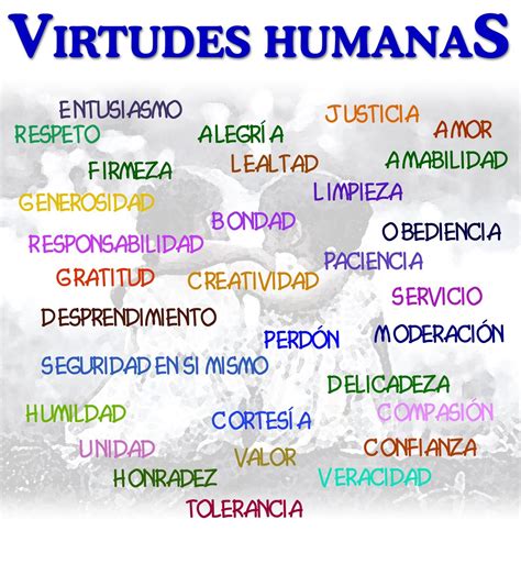 Ejemplos De Valores Y Virtudes - velali