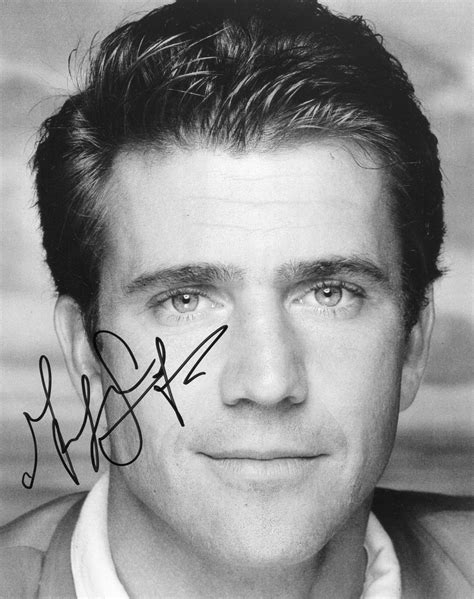 √ Mel Gibson Signature