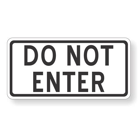 Do Not Enter Sign (Text) | Devco Consulting