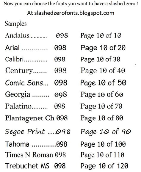 Slashed Zero Fonts | Comic sans, Slash, Typography