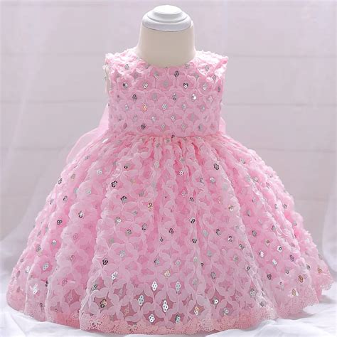 Newborn Girl Dress for Baby 3 6 9 12 18 24 Months White Yellow Lace ...