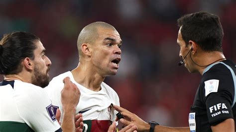 Portugal defender Pepe questions appointment of Argentine referee after World Cup exit ...