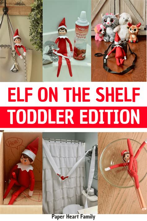 37 Easy Elf On The Shelf Ideas For Toddlers