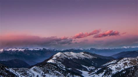 Dolomites Italy Foggy Mountains Wallpapers - Wallpaper Cave