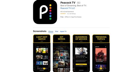 Peacock App on iPhone, iPad, And Apple TV - The Mac Observer