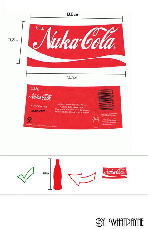 Fallout Nuka-Cola Label by Whatpayne on DeviantArt