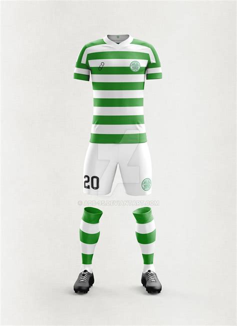 Celtic FC Home - Football Kit Design by adb-95 on DeviantArt