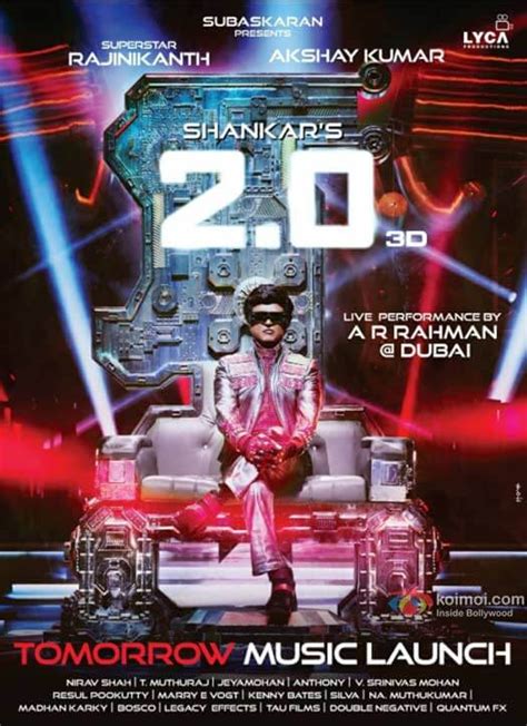 2.0 New Poster Alert! Rajinikanth As Chitti Robot Will Leave You Thrilled