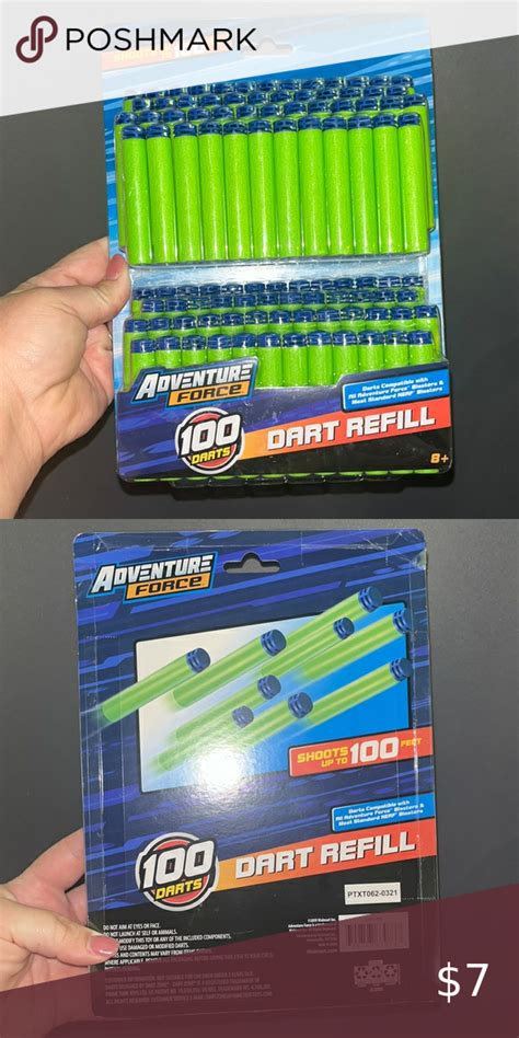 ⏳Adventure force dart refill (100) | Adventure, Refill, Dart