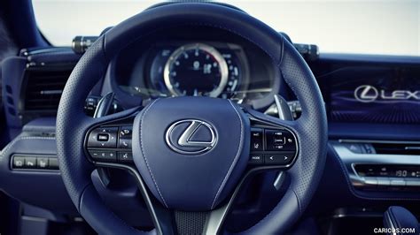 2017 Lexus LC 500h - Interior, Steering Wheel | Caricos