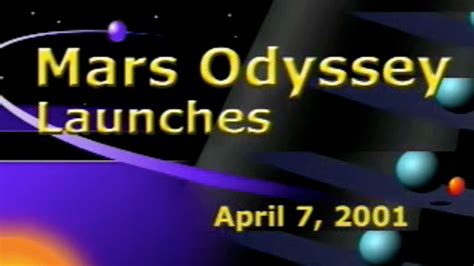 Mars Odyssey Launch Anniversary