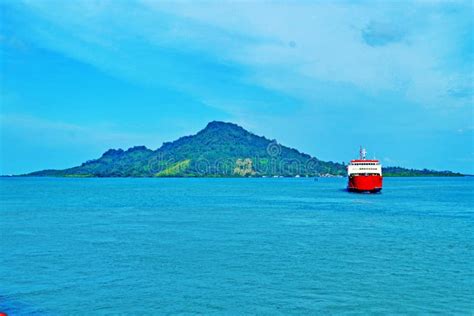 Beautiful Island in the Sunda Strait Stock Photo - Image of bakauheni, island: 262723724