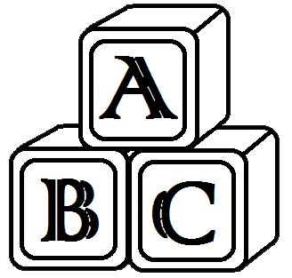 Alphabet Blocks Clipart - Free Printable Images for Learning the ABCs