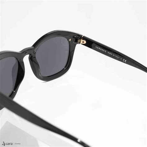 VERSACE AVIATOR LOGO SUNGLASSES