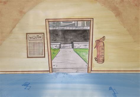 Police Station - entrance by Granitoons on DeviantArt