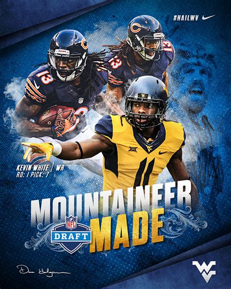 WVU - 2017 NFL Draft on Behance