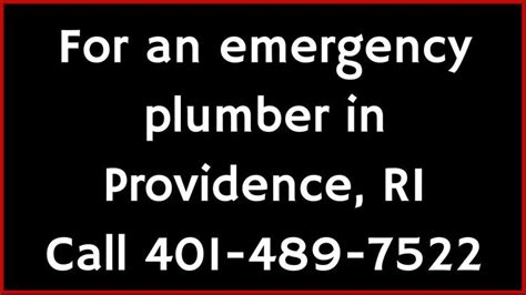 Best Emergency Plumber in Providence, RI