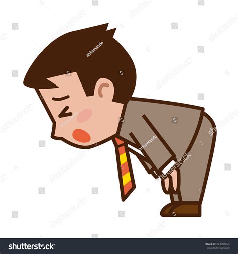 Businessman Apologize Stock Vector 223083454 - Shutterstock