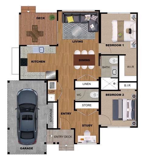 2D 3D Floor Plan Rendering Services at Best Price | The 2D3D Floor Plan Company