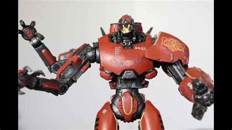 NECA Pacific Rim CRIMSON TYPHOON figure review - YouTube