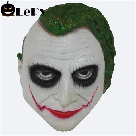 Aliexpress.com : Buy The Dark Knight Joker Clown Mask Realistic Batman ...