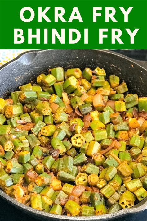 Okra Fry Recipe • Simple Sumptuous Cooking