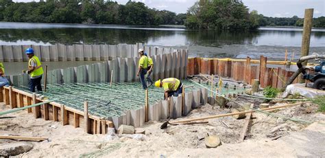 Building A Boat Ramp - delaware-surf-fishing.com