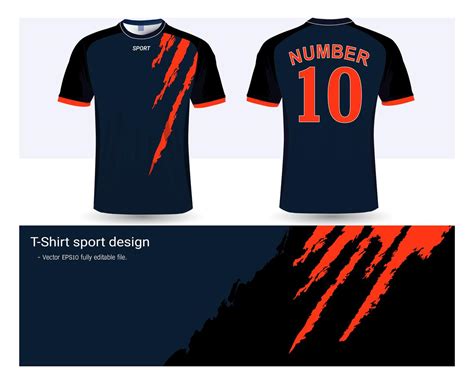 Football Jersey Design Template